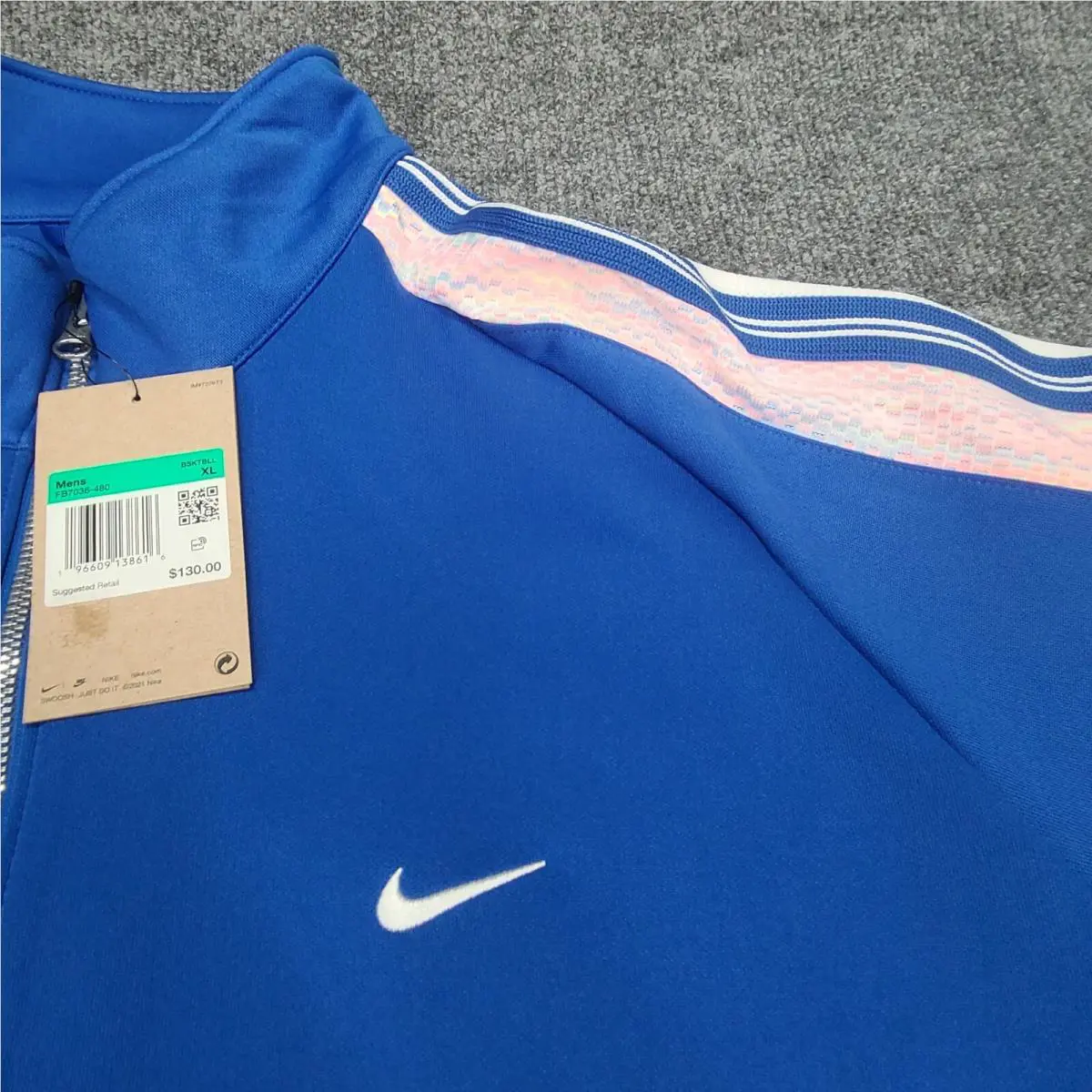 Nike clothing - FB7036-480 - FB7036-480 - Blue (UPC: 196609138616) 1