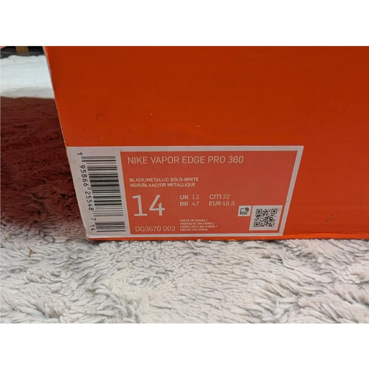 Nike shoes - Nike Vapor Edge - Vapor Edge - DQ3670-002 - White 6
