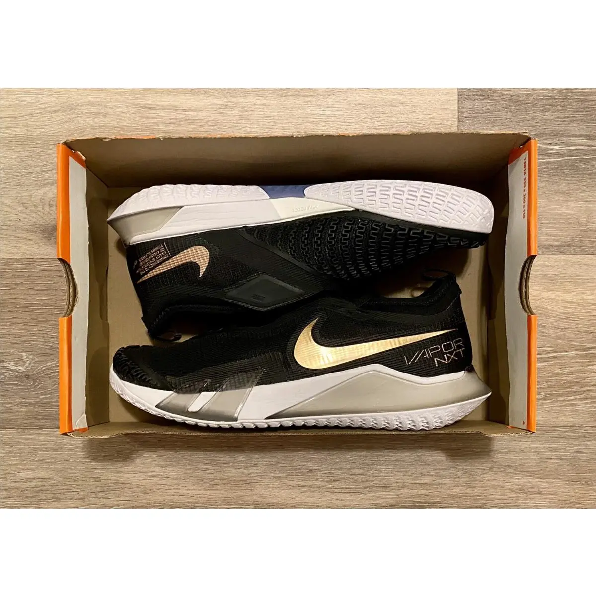 Nike shoes - Nike React Vapor NXT - React Vapor NXT - CV0742-002 - Black-White-Metallic Red Bronze (UPC: 194500863439) 5