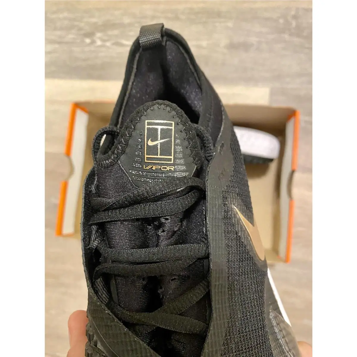 Nike shoes - Nike React Vapor NXT - React Vapor NXT - CV0742-002 - Black-White-Metallic Red Bronze (UPC: 194500863439) 6