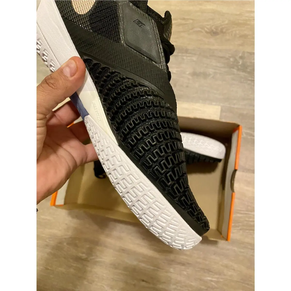 Nike shoes - Nike React Vapor NXT - React Vapor NXT - CV0742-002 - Black-White-Metallic Red Bronze (UPC: 194500863439) 7