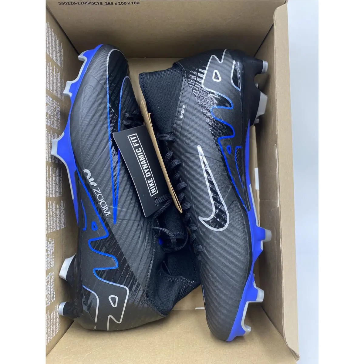 Nike shoes - Nike Zoom Superfly - Zoom Superfly - DJ5625 040 - Black/Chrome-Hyper Royal (UPC: 196608038474) 5