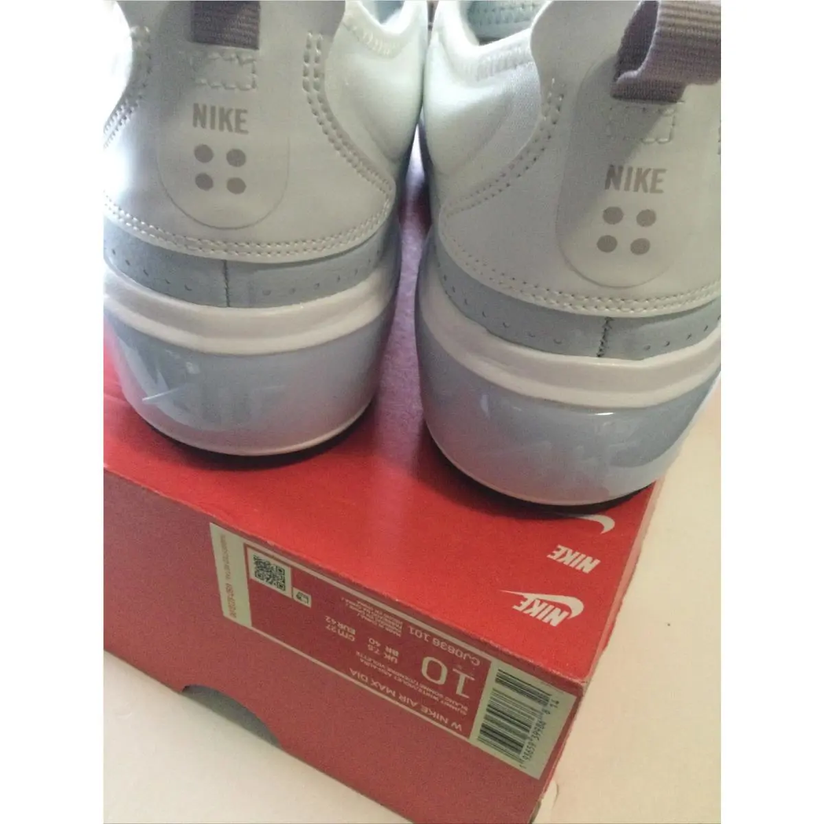 Nike shoes - Nike Air Max Dia - Air Max Dia - CJ0636-101 - Summit White / Violet Ash / Aura (UPC: 193659399868) 2