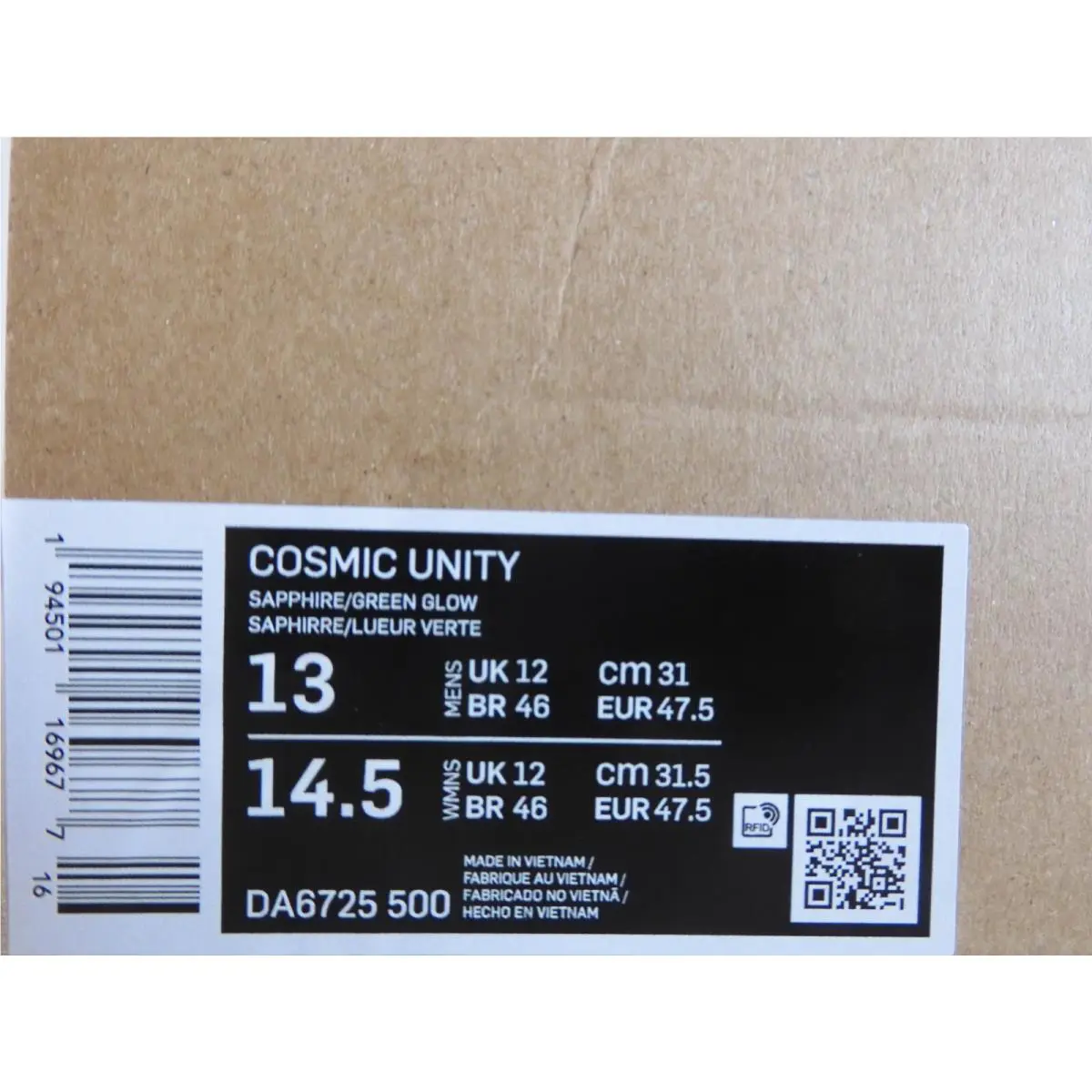 Nike shoes - Nike Cosmic Unity - Cosmic Unity - DA6725-500 - Blue (UPC: 194501169615) 3
