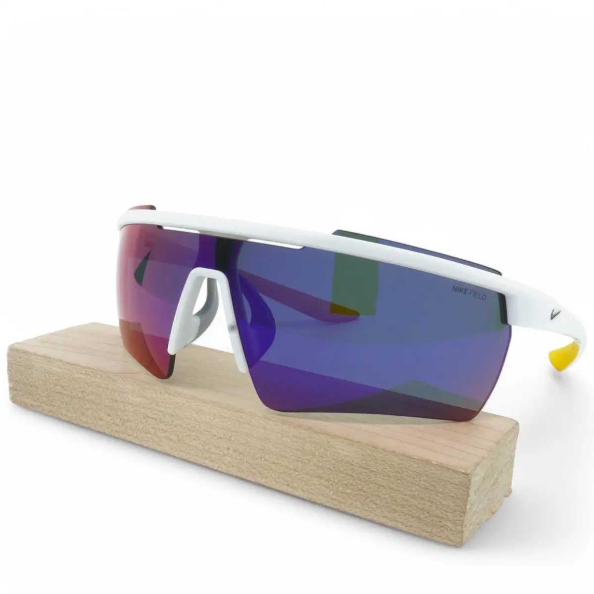 CW1167-106 Mens Nike Windshield Elite Sunglasses - Frame: White Dark Cinder
