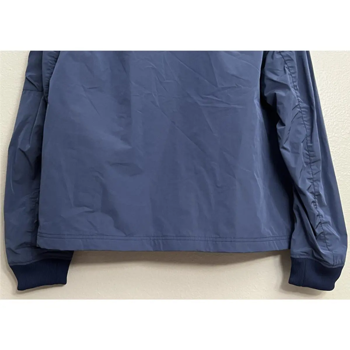 Nike clothing - Nike Sportswear Essentials Lined Bomber Jacket - DD4714-410 - Midnight Navy (UPC: 195238965860) 4