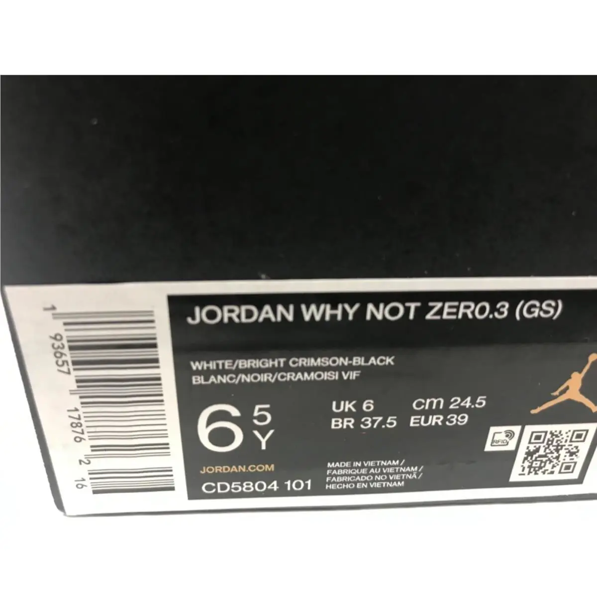 Nike shoes - Jordan 3 - White (UPC: 193657178762) 3