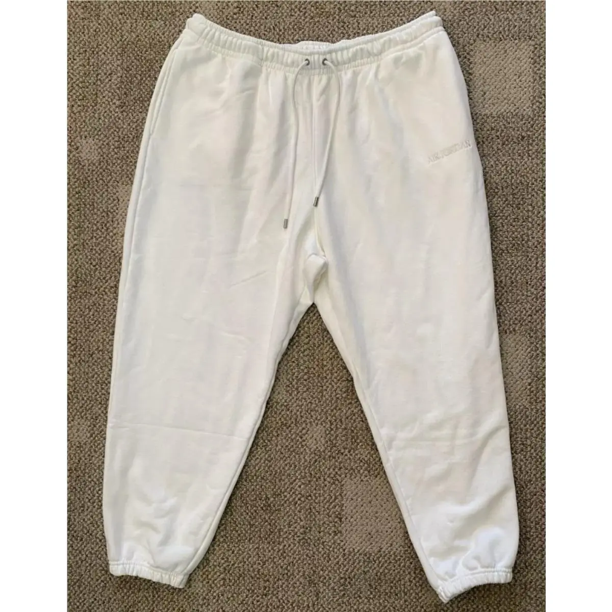 Air Jordan Heavyweight Sweatpants Jogger French Terry FJ0696-133 Sail Men XL Tal