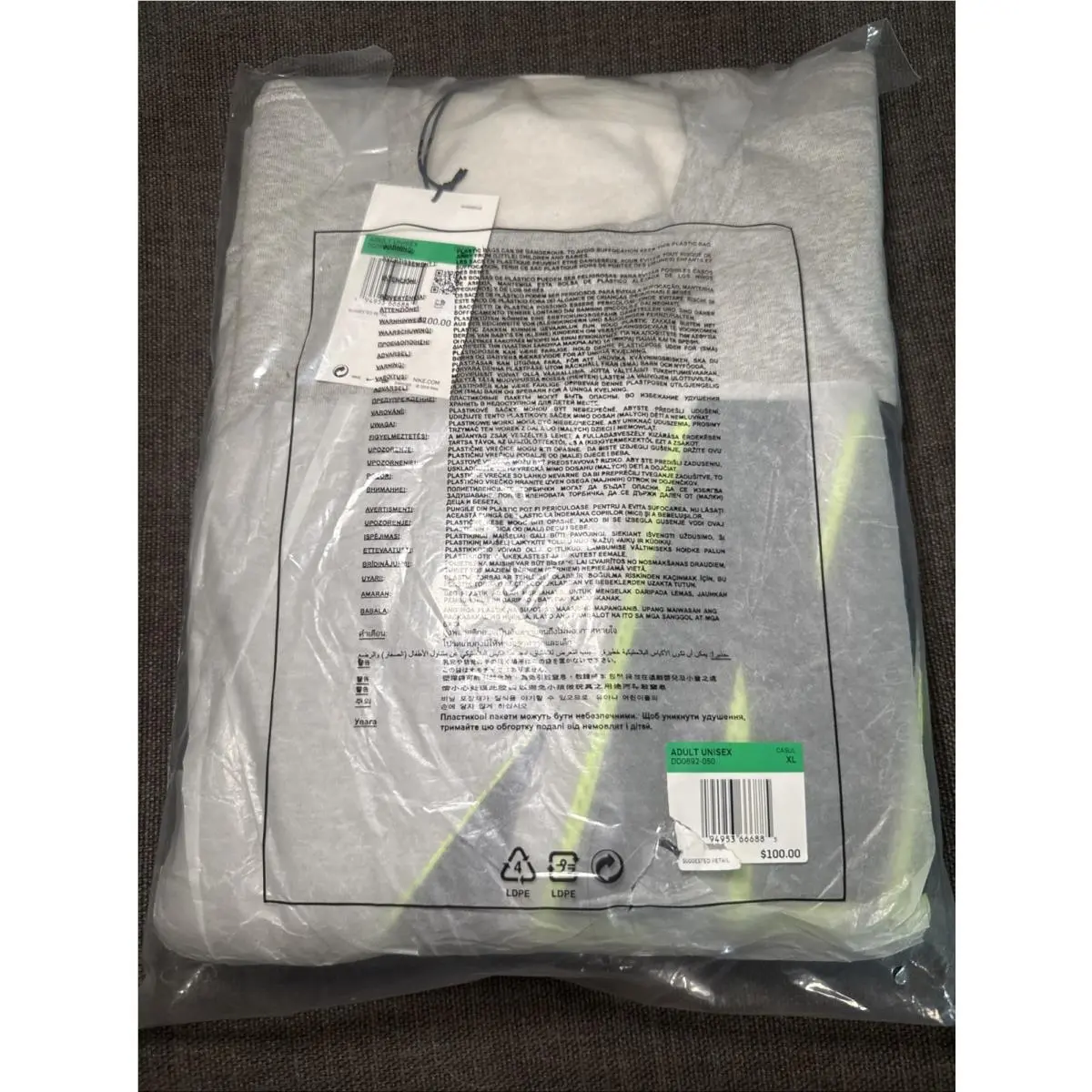 Nike clothing - DD0692-804 - DD0692-804 - Grey 1