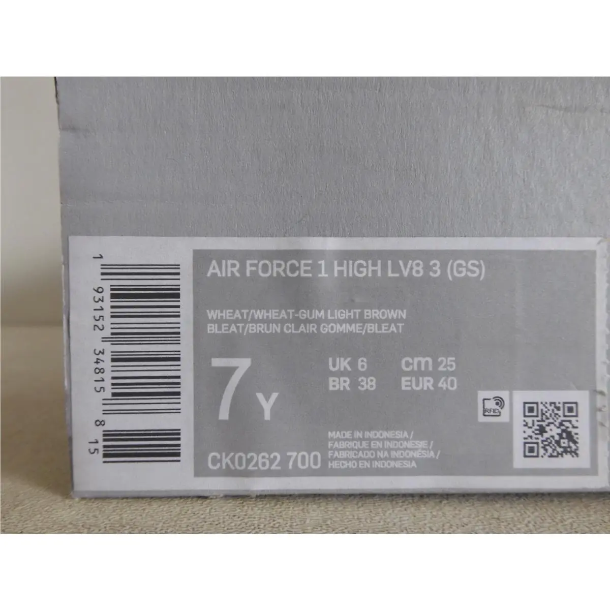 Nike shoes - Nike Air Force 1 High `07 Lv8 - CK0262-700 - Brown (UPC: 193152348134) 6