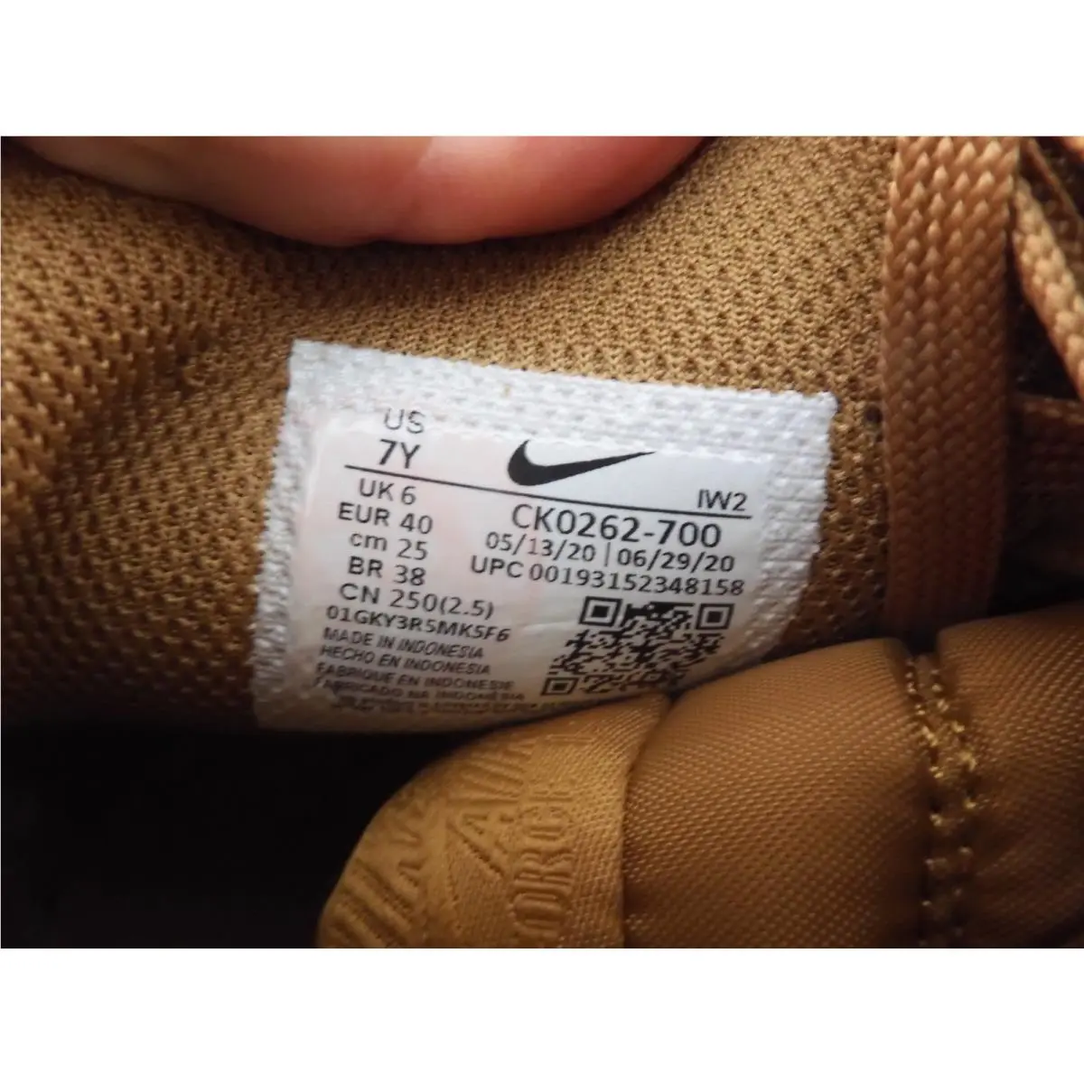 Nike shoes - Nike Air Force 1 High `07 Lv8 - CK0262-700 - Brown (UPC: 193152348134) 7