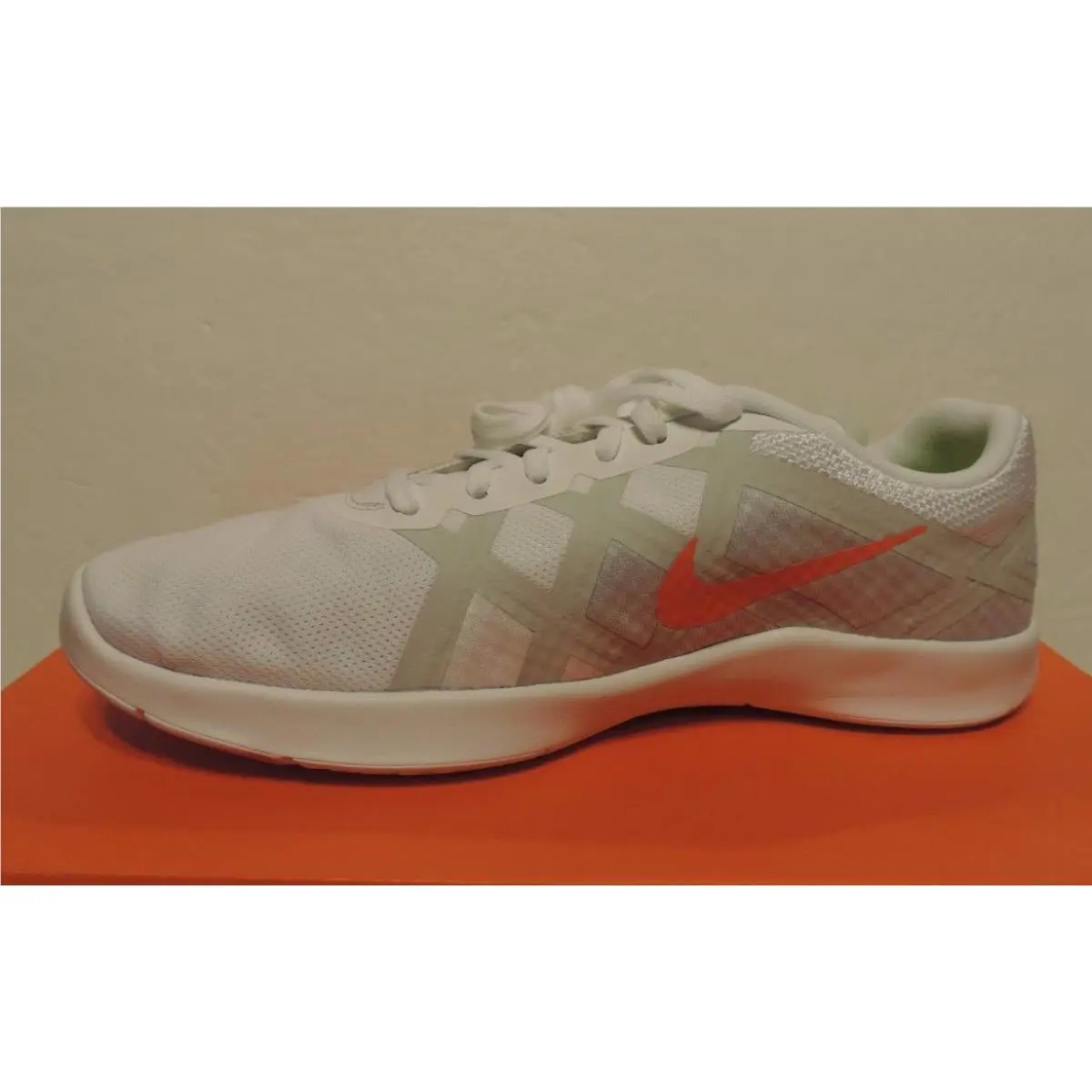 Nike shoes - White Grey Orange 2