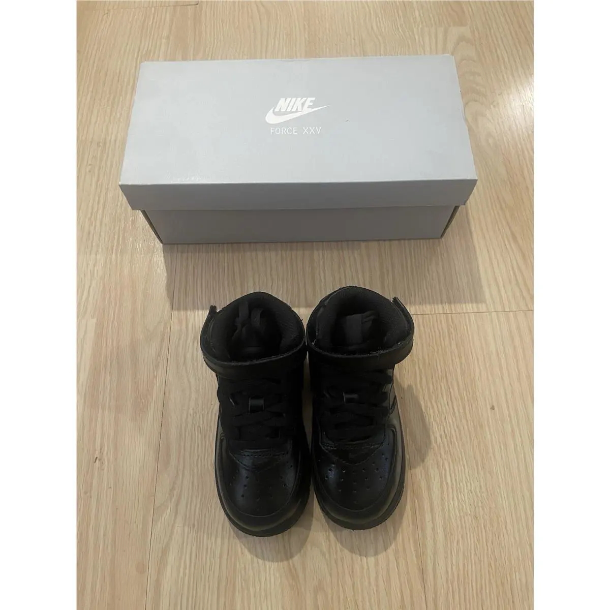 Nike shoes - Nike Air Force 1 - Air Force - Black 0