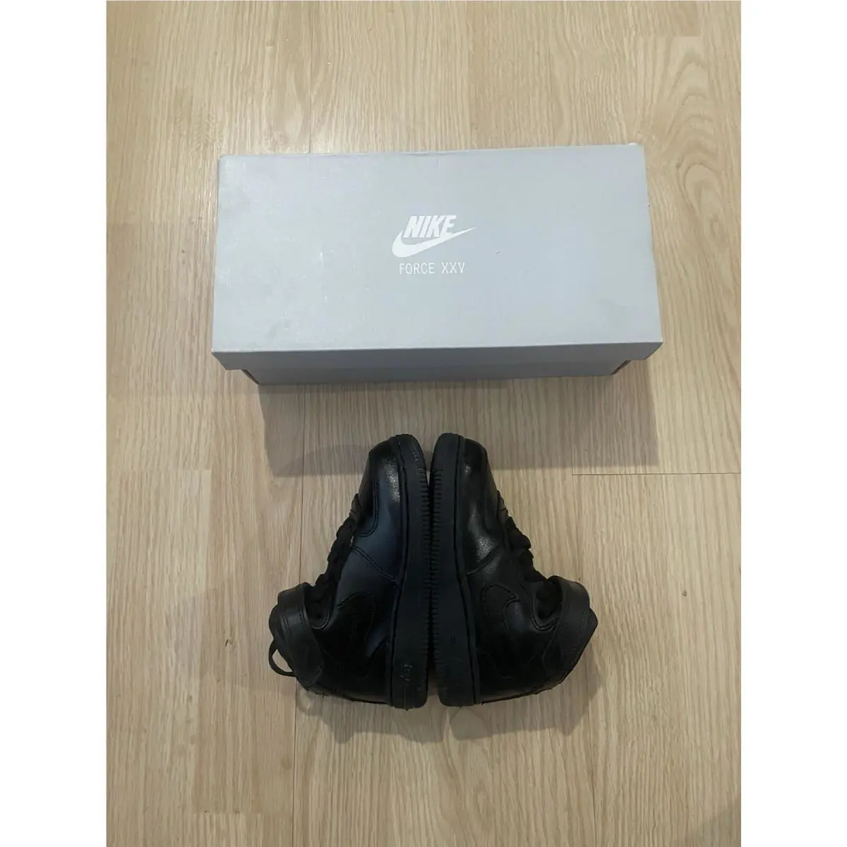 Nike shoes - Nike Air Force 1 - Air Force - Black 3