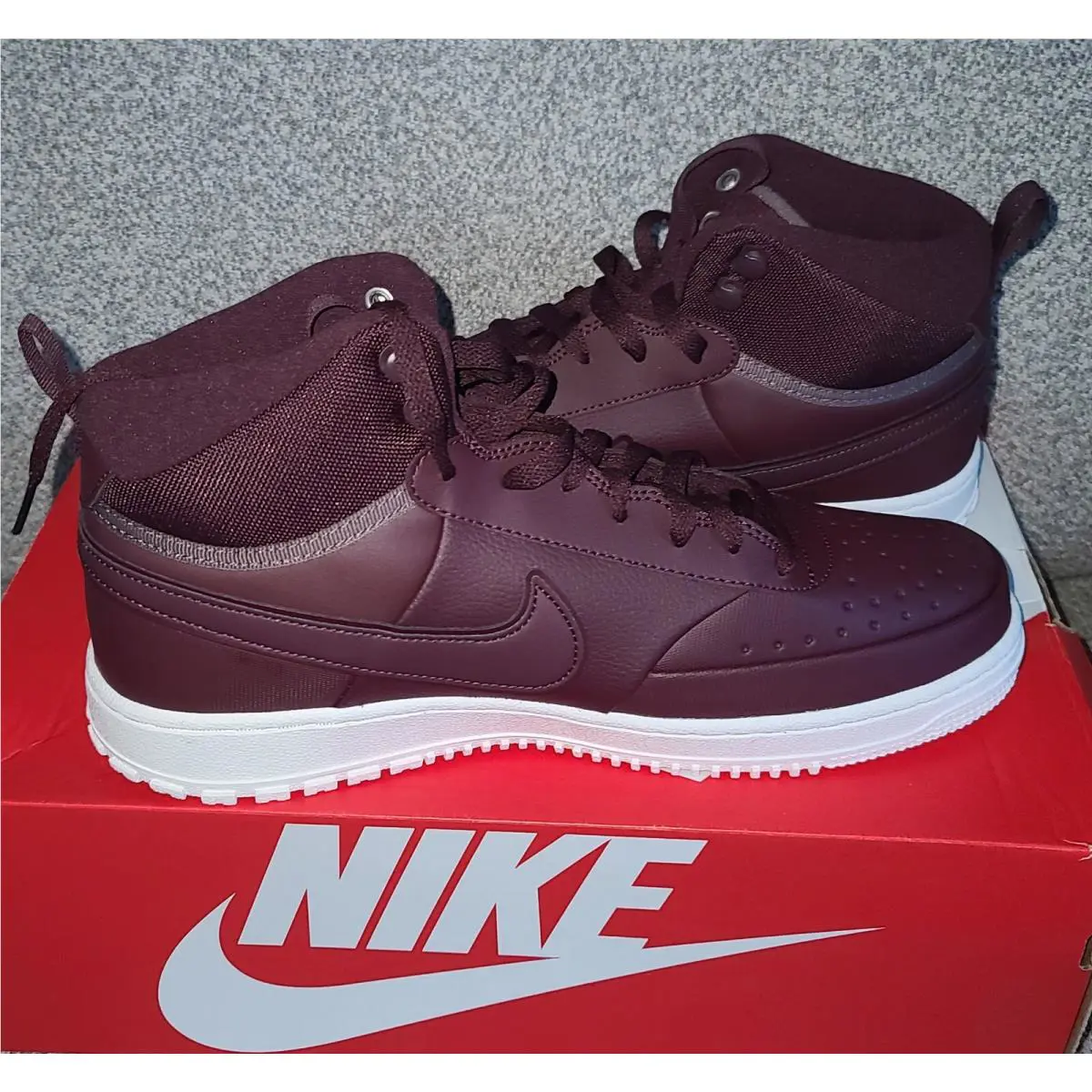 Nike shoes - Nike Court Vision - Court Vision - DR7882-600 - Burgundy 0