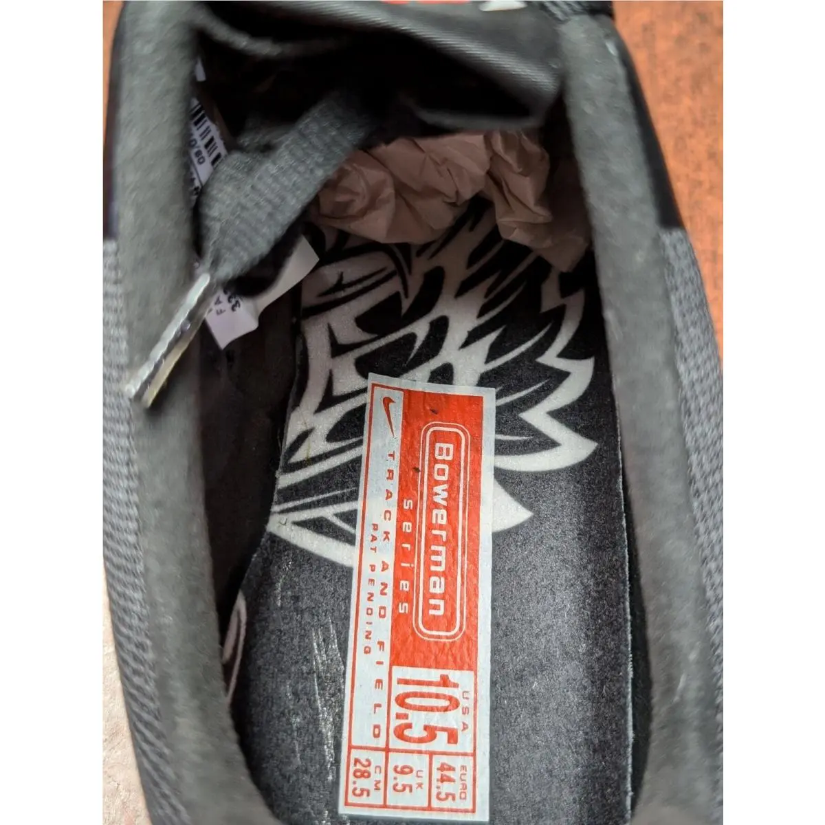 Nike shoes - Rival D 4 - Rival - 333661-011 - Black White Chili Red (UPC: 0886736926902) 8