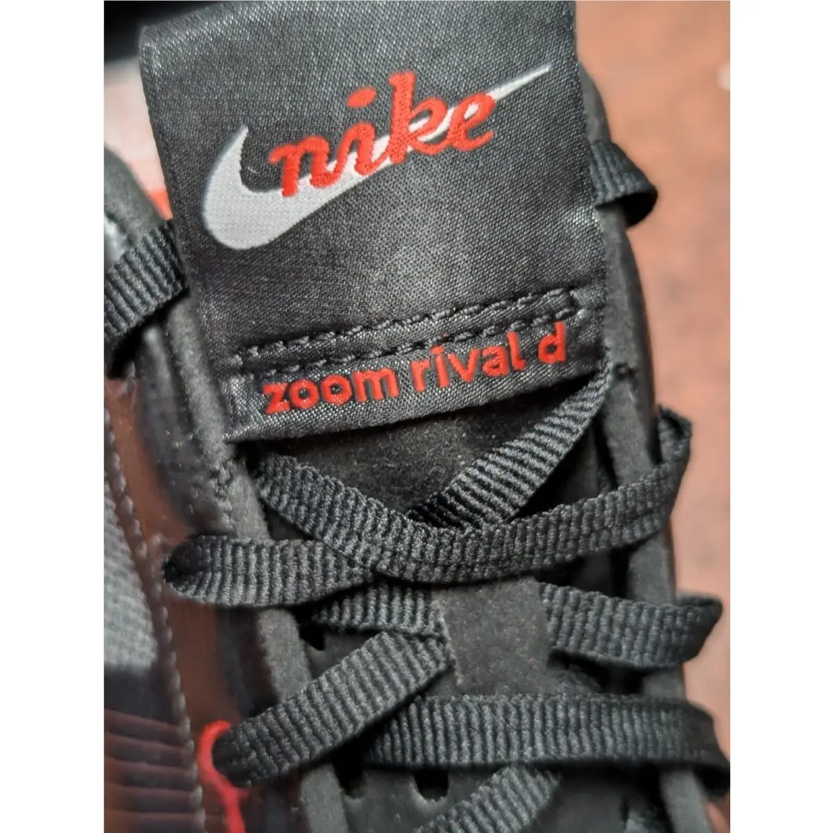 Nike shoes - Rival D 4 - Rival - 333661-011 - Black White Chili Red (UPC: 0886736926902) 1