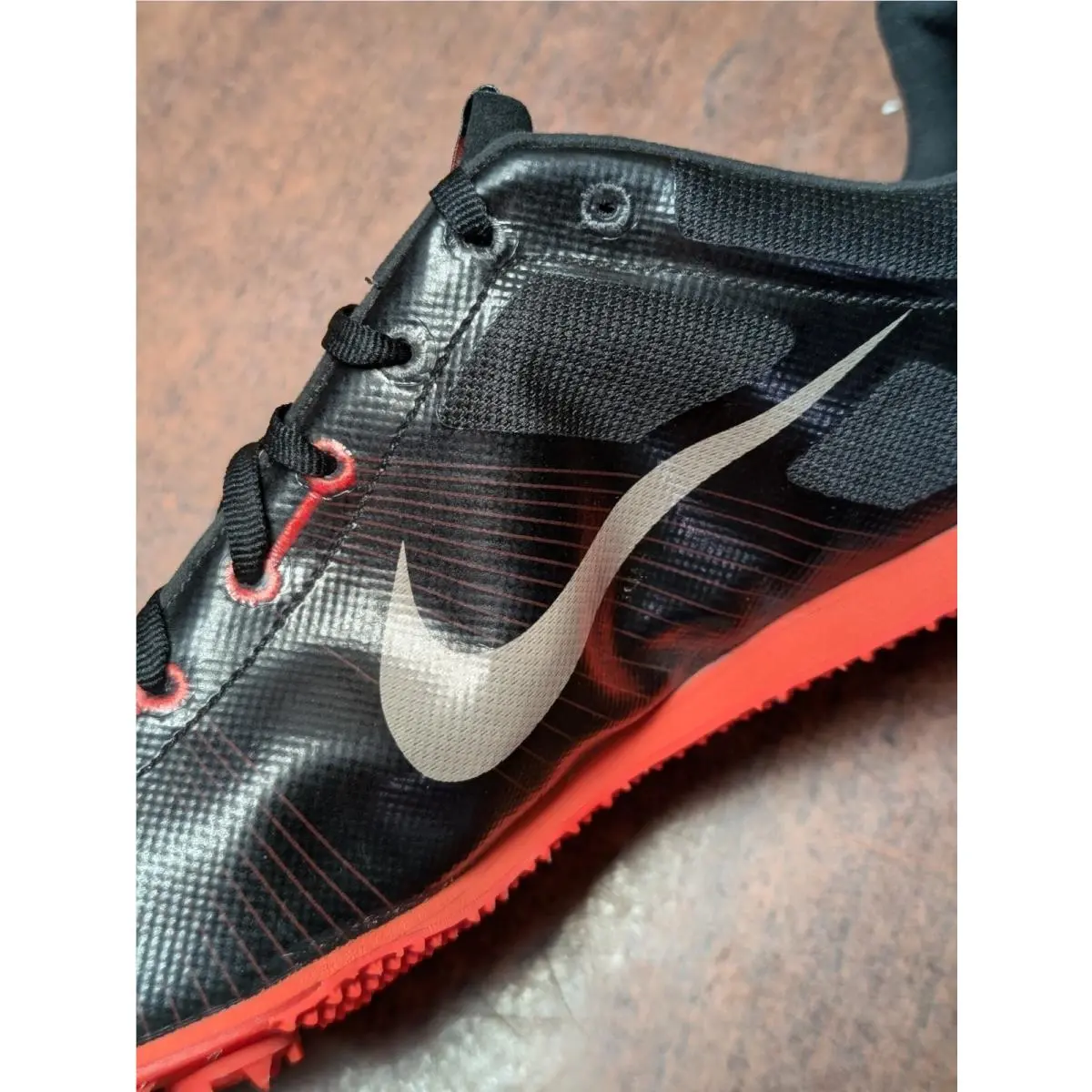 Nike shoes - Rival D 4 - Rival - 333661-011 - Black White Chili Red (UPC: 0886736926902) 3