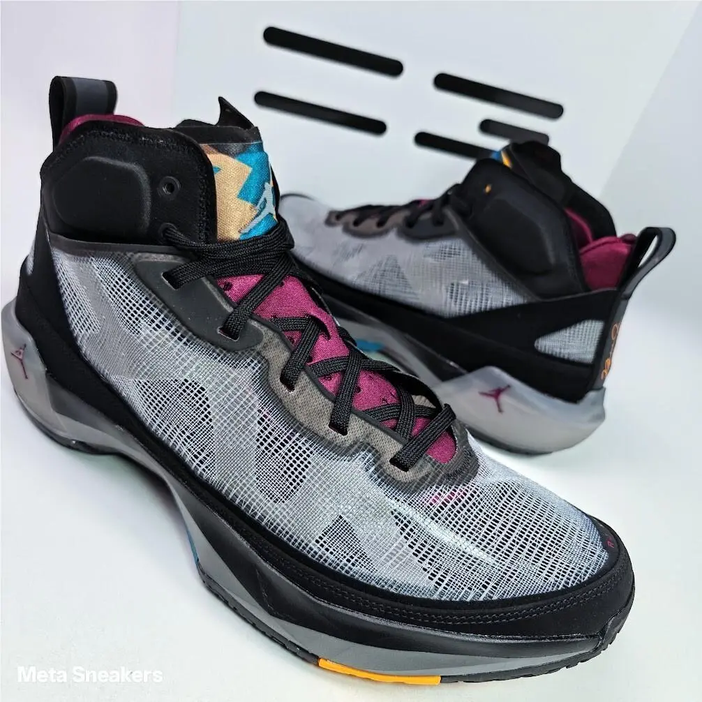 Air Jordan 37 US 13 Mens Black Grey Gold Red Basketball Rare  DD6958 001 by Nike