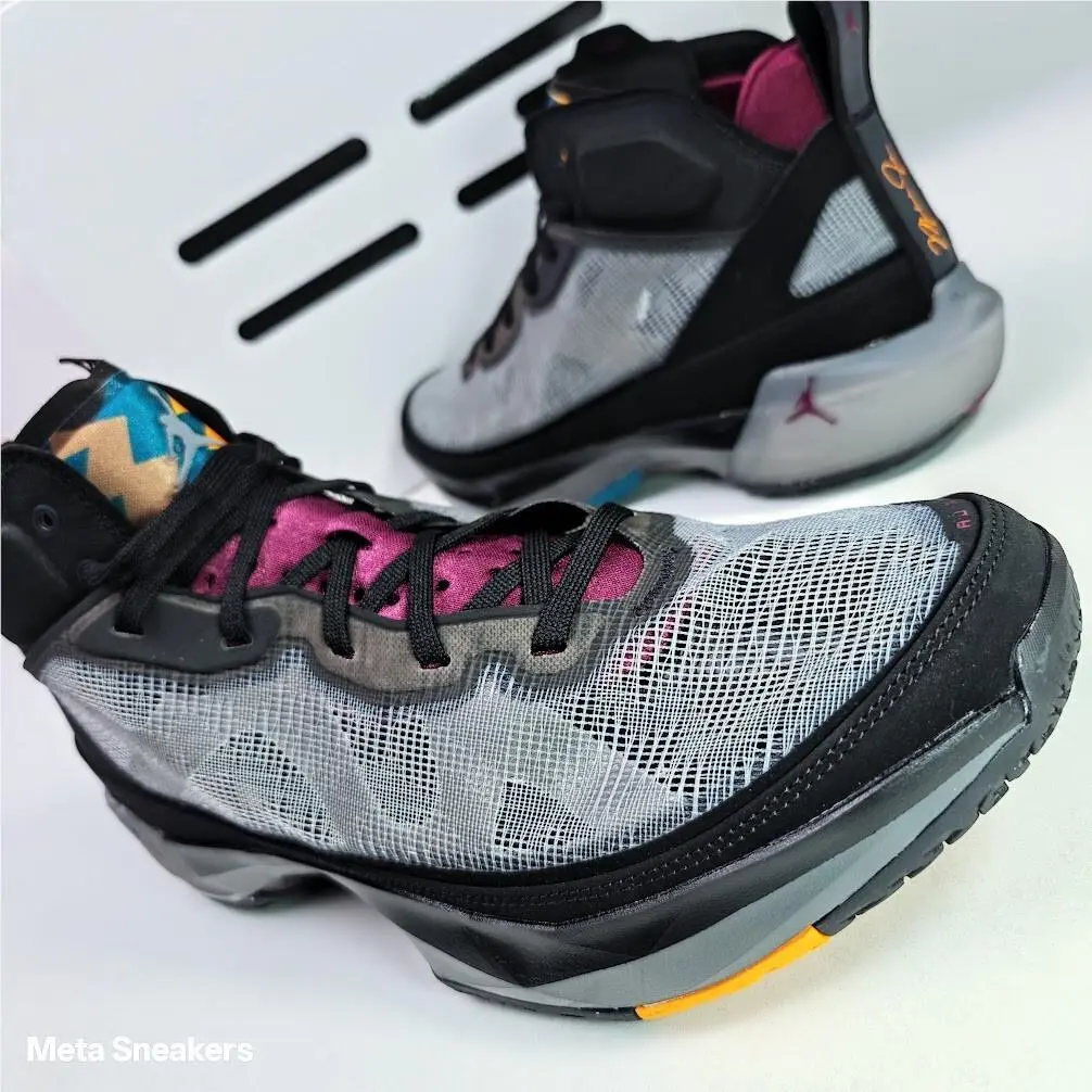 Nike shoes - Air Jordan 37 - Air - DD6958-001 - Black/Midnight Fog/Midas Gold/Bordeaux 1
