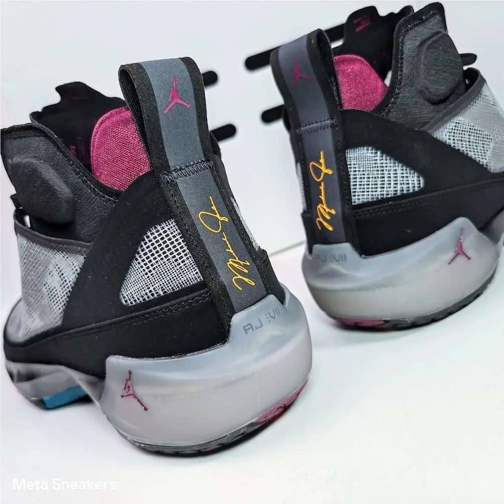Nike shoes - Air Jordan 37 - Air - DD6958-001 - Black/Midnight Fog/Midas Gold/Bordeaux 3