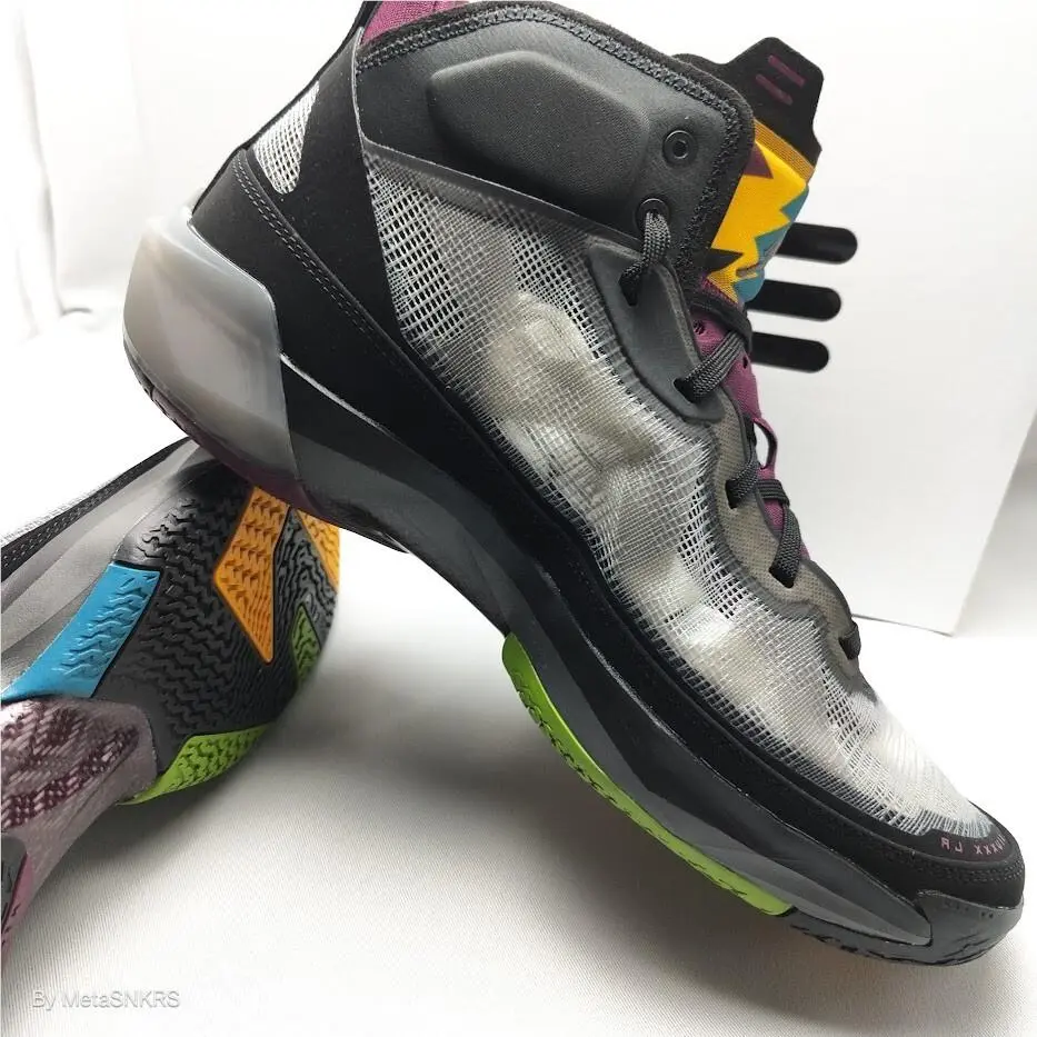 Nike shoes - Air Jordan 37 - Air - DD6958-001 - Black/Midnight Fog/Midas Gold/Bordeaux 10