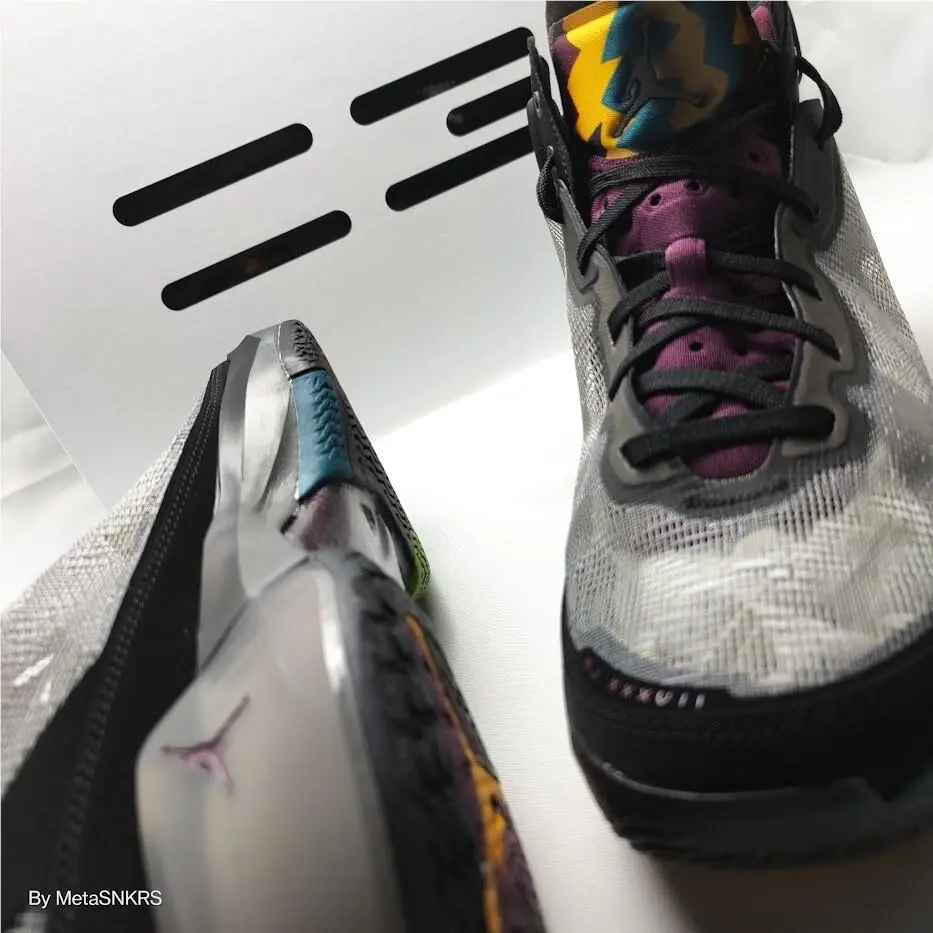 Nike shoes - Air Jordan 37 - Air - DD6958-001 - Black/Midnight Fog/Midas Gold/Bordeaux 11