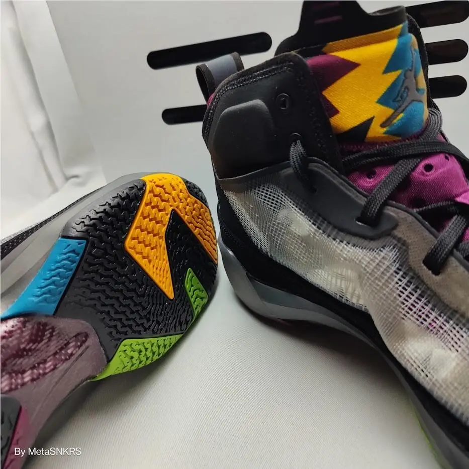 Nike shoes - Air Jordan 37 - Air - DD6958-001 - Black/Midnight Fog/Midas Gold/Bordeaux 13