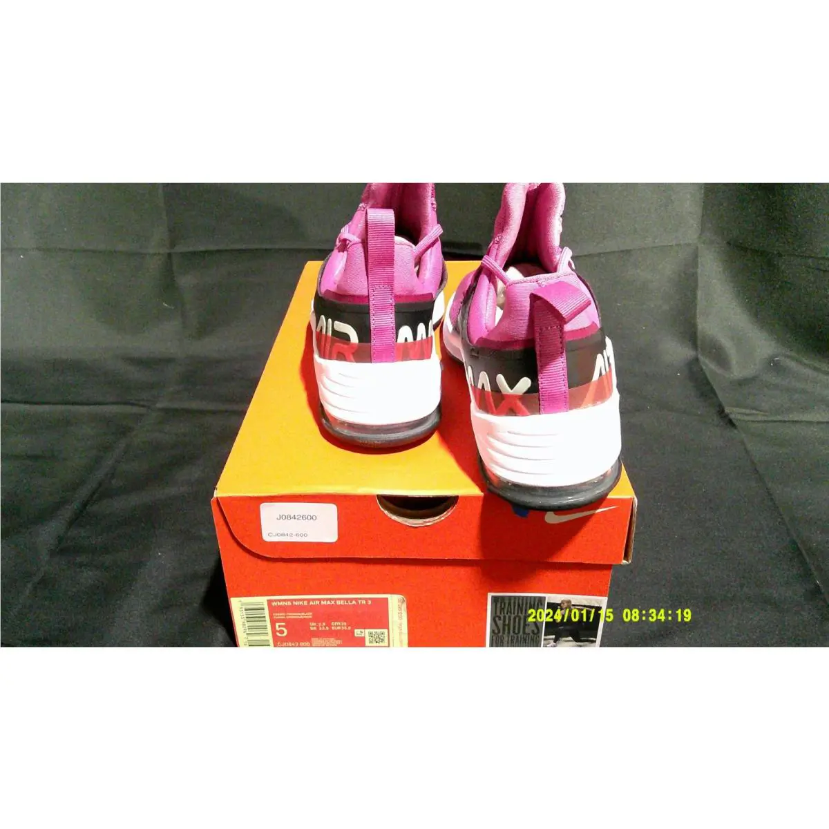 Nike shoes - Nike Air Max Bella - Air Max Bella - CJ0842-600 - Pink 1