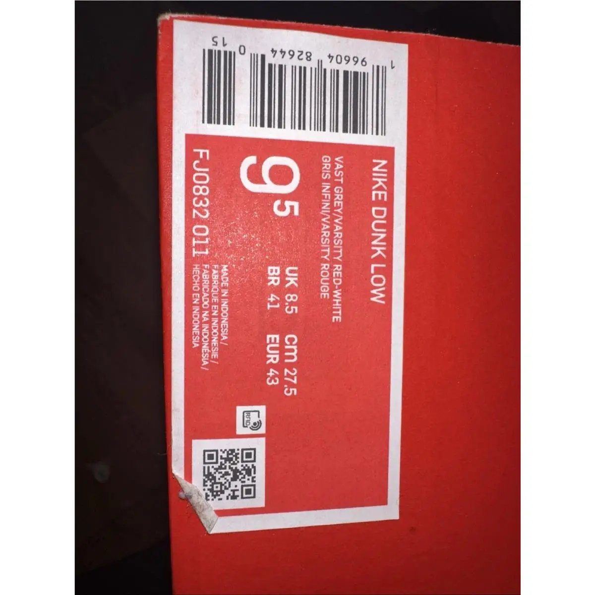 Nike shoes - Nike Dunk - Dunk - FJ0832-011 - Gray 8