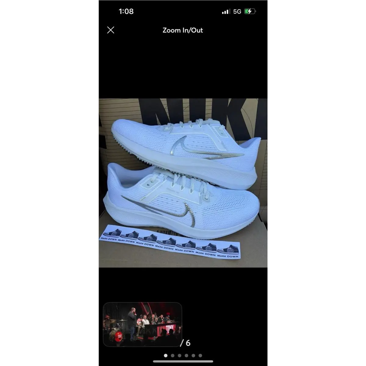 Nike shoes - Nike Pegasus 40 - Pegasus - DV3854-101 - White 0