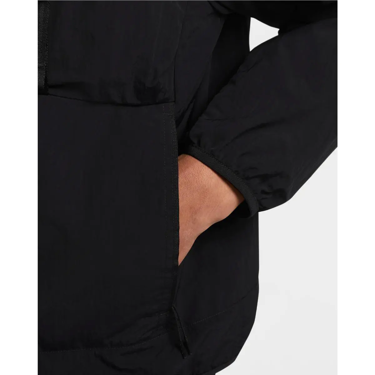 Nike clothing - Nike Tech Woven Cargo Jacket - FZ0750-010 - Black (UPC: 0197597301662) 3