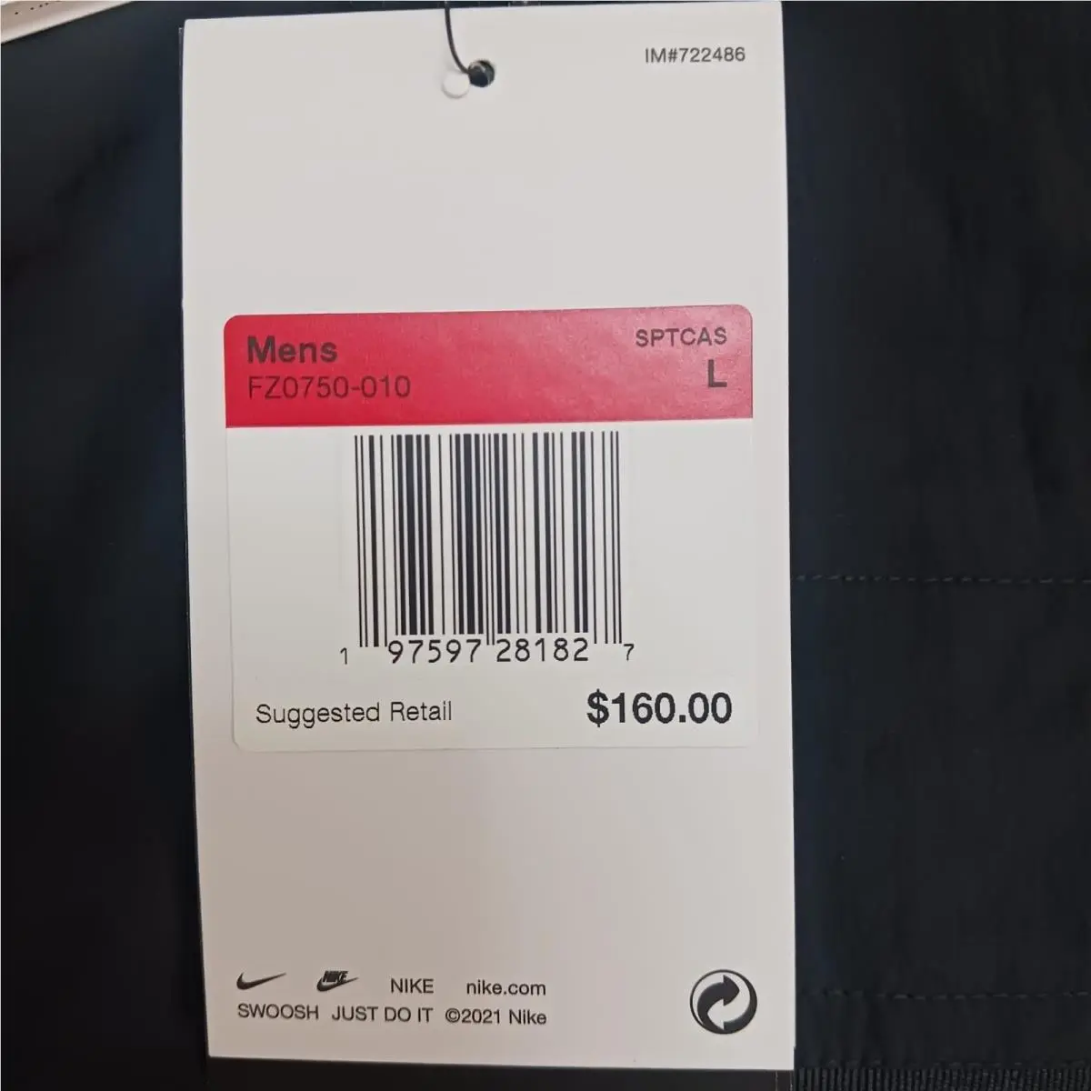 Nike clothing - Nike Tech Woven Cargo Jacket - FZ0750-010 - Black (UPC: 197597281827) 10