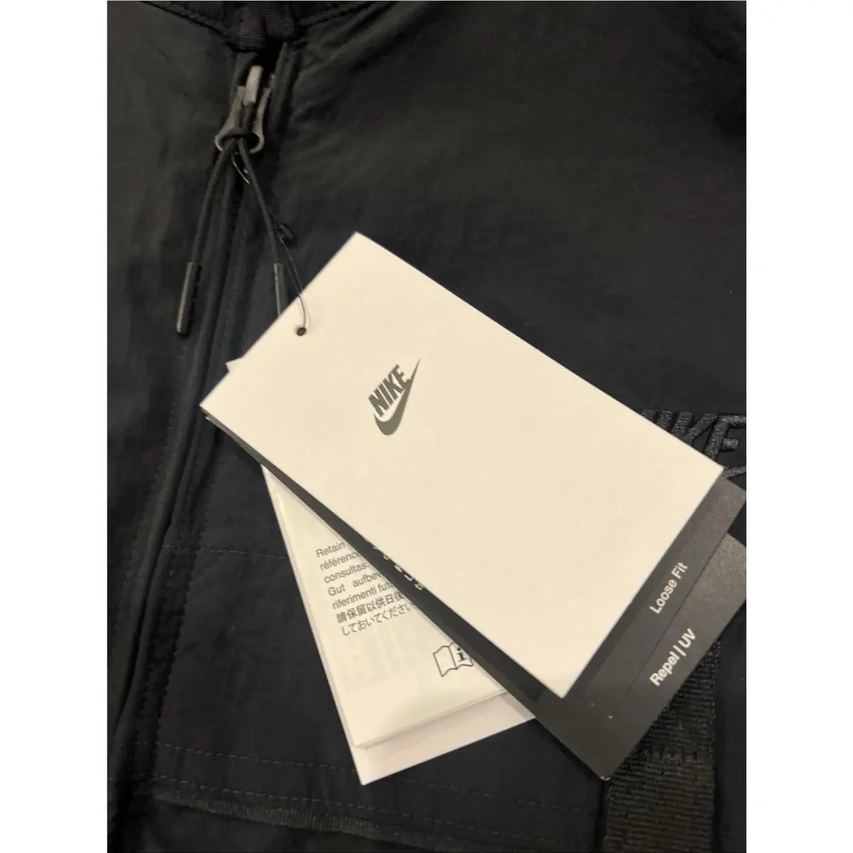 Nike clothing - Nike Tech Woven Cargo Jacket - FZ0750-010 - Black (UPC: 0197597301662) 4