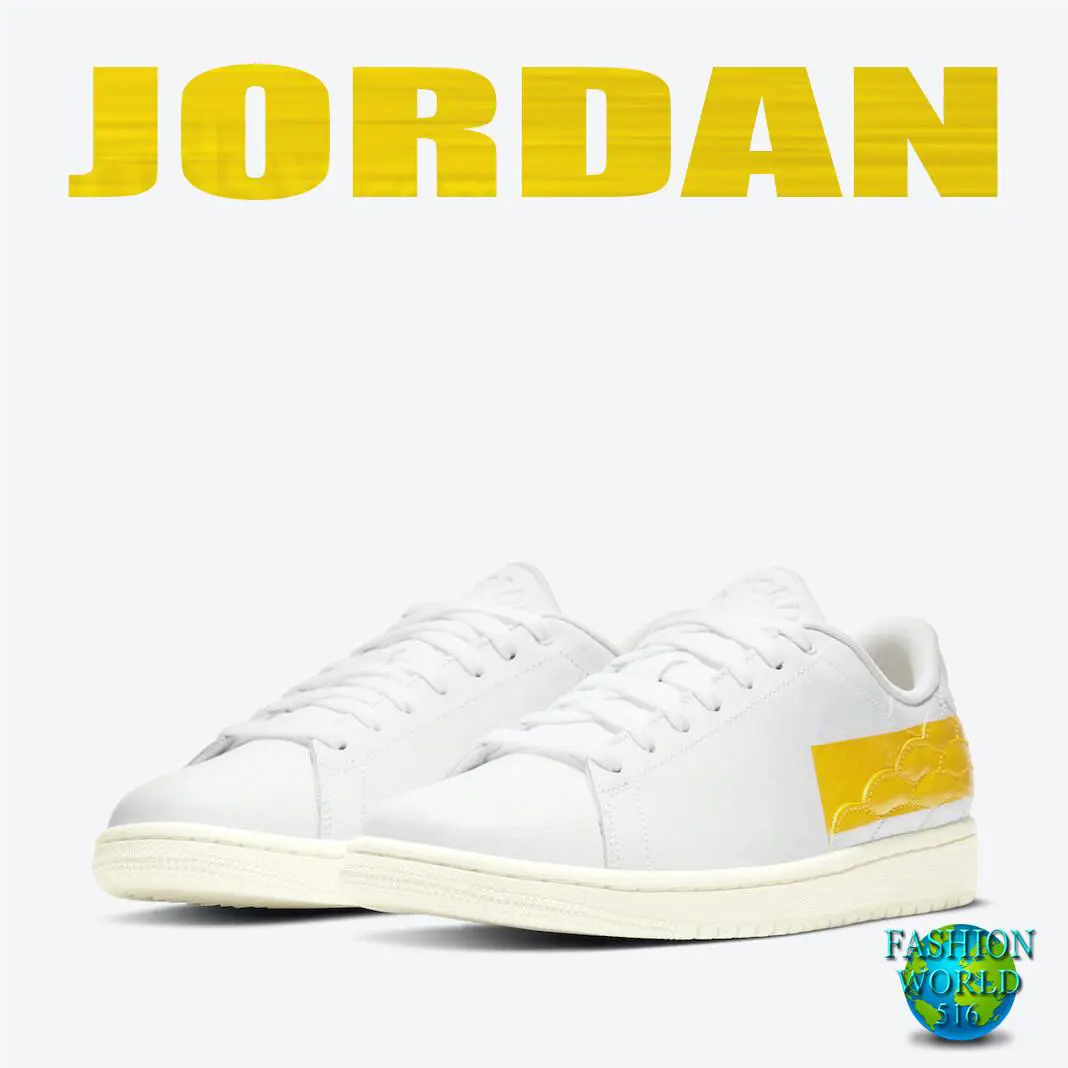 Nike Air Jordan 1 Centre Court Retro 1 White-univ Gold Sz 11.5 DJ2756-102