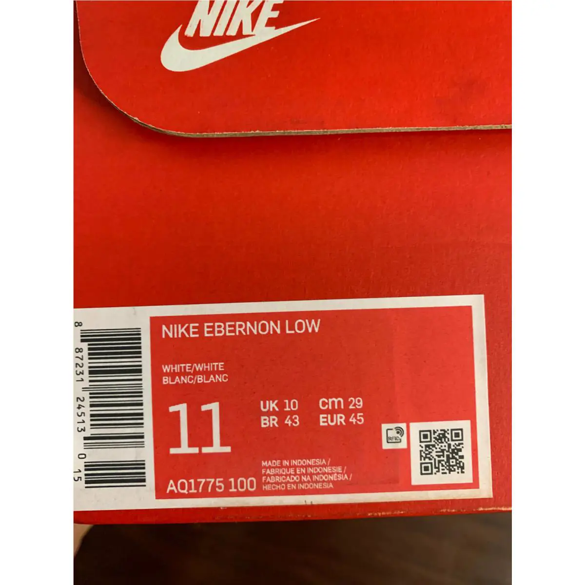 Nike shoes - Nike Ebernon - Ebernon - White 4