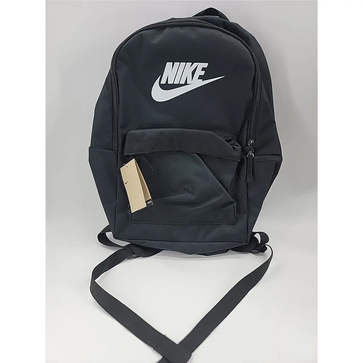 Nike Heritage Backpack 25L Black/white School Book Laptop Bag DC4244-010