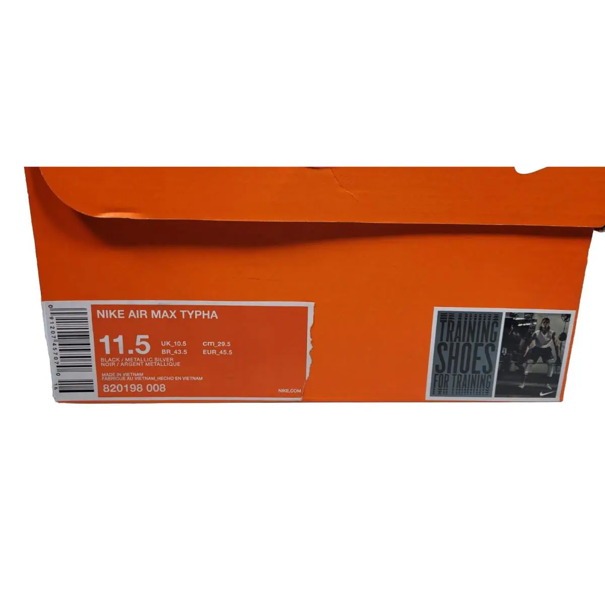 Nike shoes - Nike Air Max Typha - Air Max Typha - 820198 008 - Black (UPC: 091207456660) 13