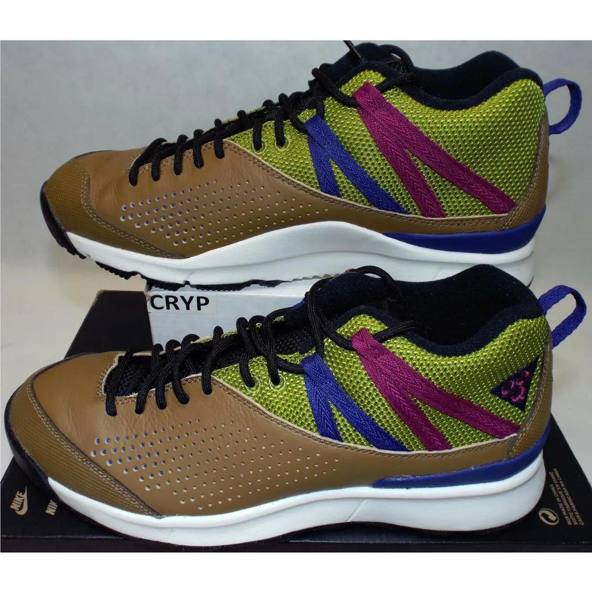 Nike shoes - Okwahn 2 II - Okwahn - 525367-201 - Golden Beige & Deep Royal Blue 0