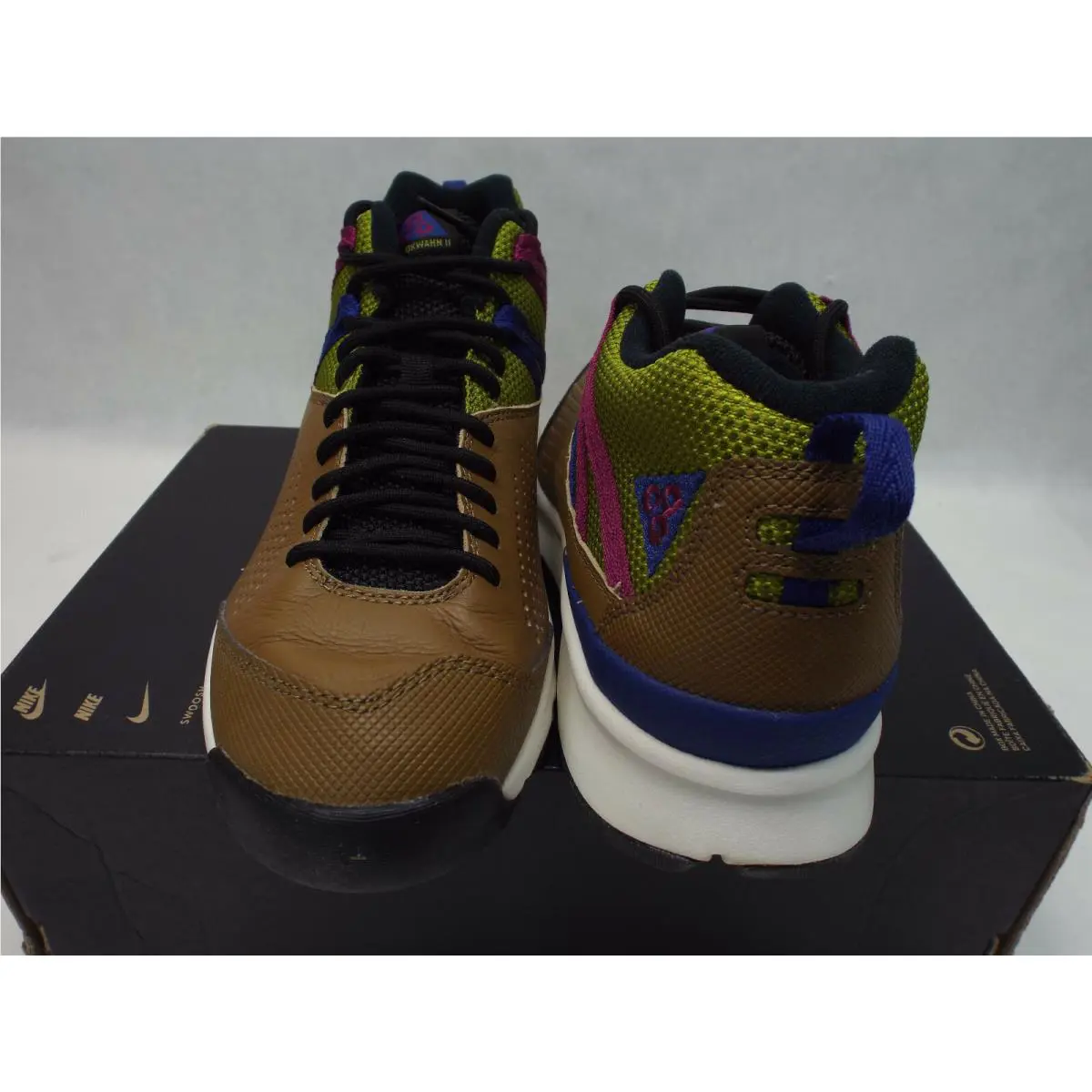 Nike shoes - Okwahn 2 II - Okwahn - 525367-201 - Golden Beige & Deep Royal Blue 1