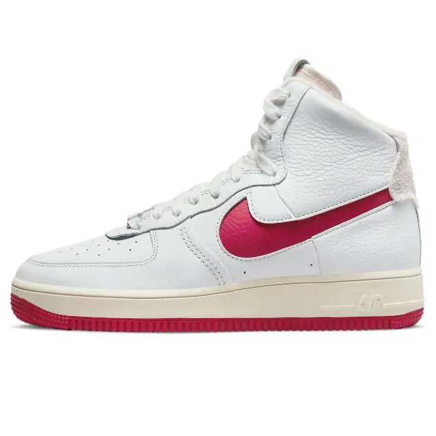 Nike Air Force 1 High Sculpt Red/white Women`s Sz 6.5 DC3590-100 - Summit White/Summit White/Coconut Milk/Gym