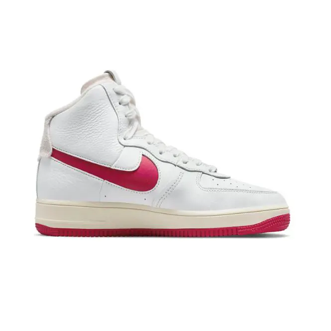 Nike shoes - Air Force 1 High Sculpt `White Gym Red` - DC3590-100 - Summit White/Summit White/Coconut Milk/Gym 0