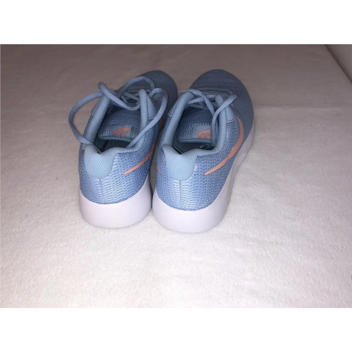 Nike shoes - Nike Tanjun GS - Tanjun - 818384 406 818384-406 - Blue/Coral, Manufacturer: Physic Blue / Bleached Coral (UPC: 192499857897) 2