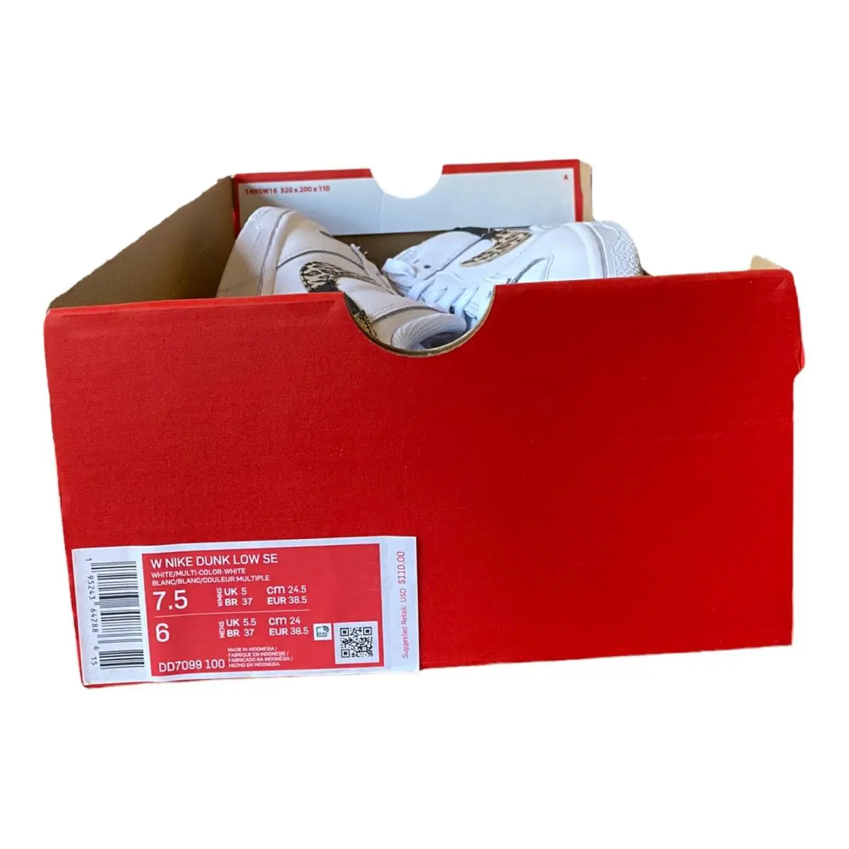 Nike shoes - Nike Dunk Low - Dunk Low - DD7099-100 - White 5