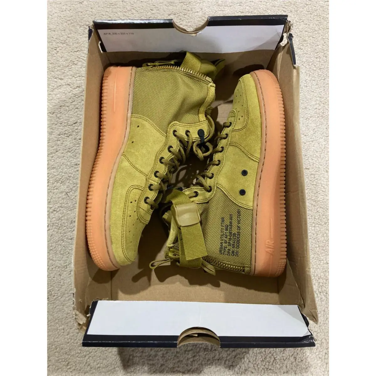 Nike shoes - Nike SF Air Force 1 Mid - AJ0424-300 - Green (UPC: 887228329041) 14