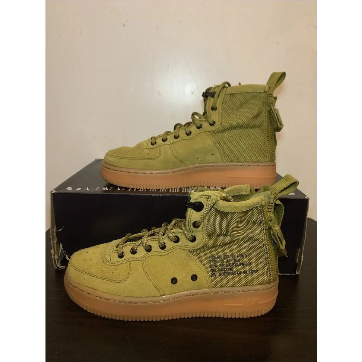 Nike shoes - Nike SF Air Force 1 Mid - AJ0424-300 - Green (UPC: 887228329041) 12