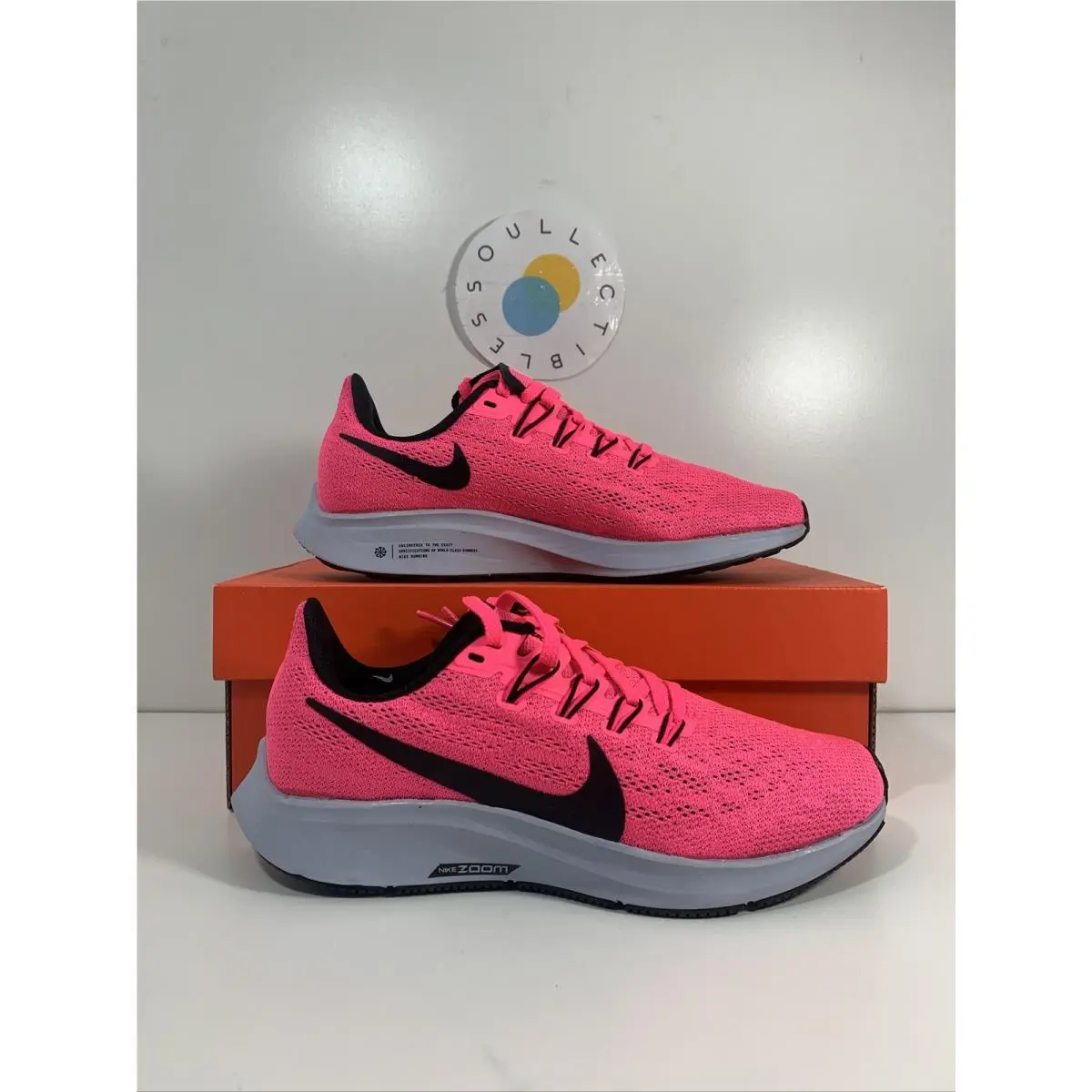 Nike Air Zoom Pegasus 36 ‘hyper Pink’ Running Shoes AQ2210-600 Women`s Size 5.5
