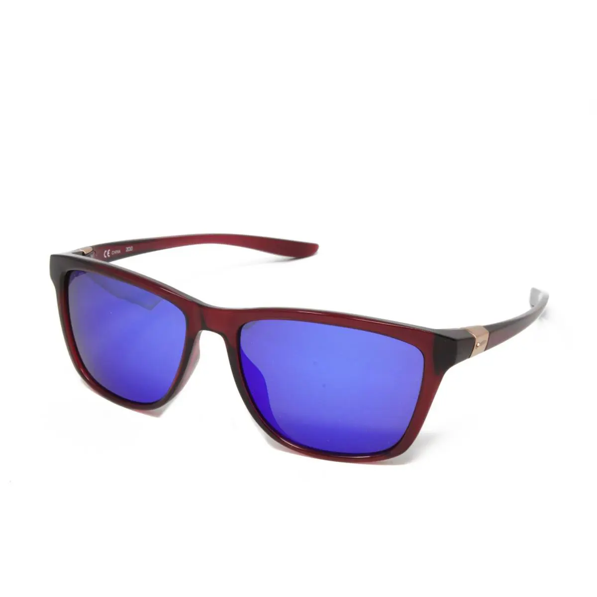 Nike Sunglasses City Icon M Unisex Dark Beetroot 56mm Ultraviolet Mirror Lens