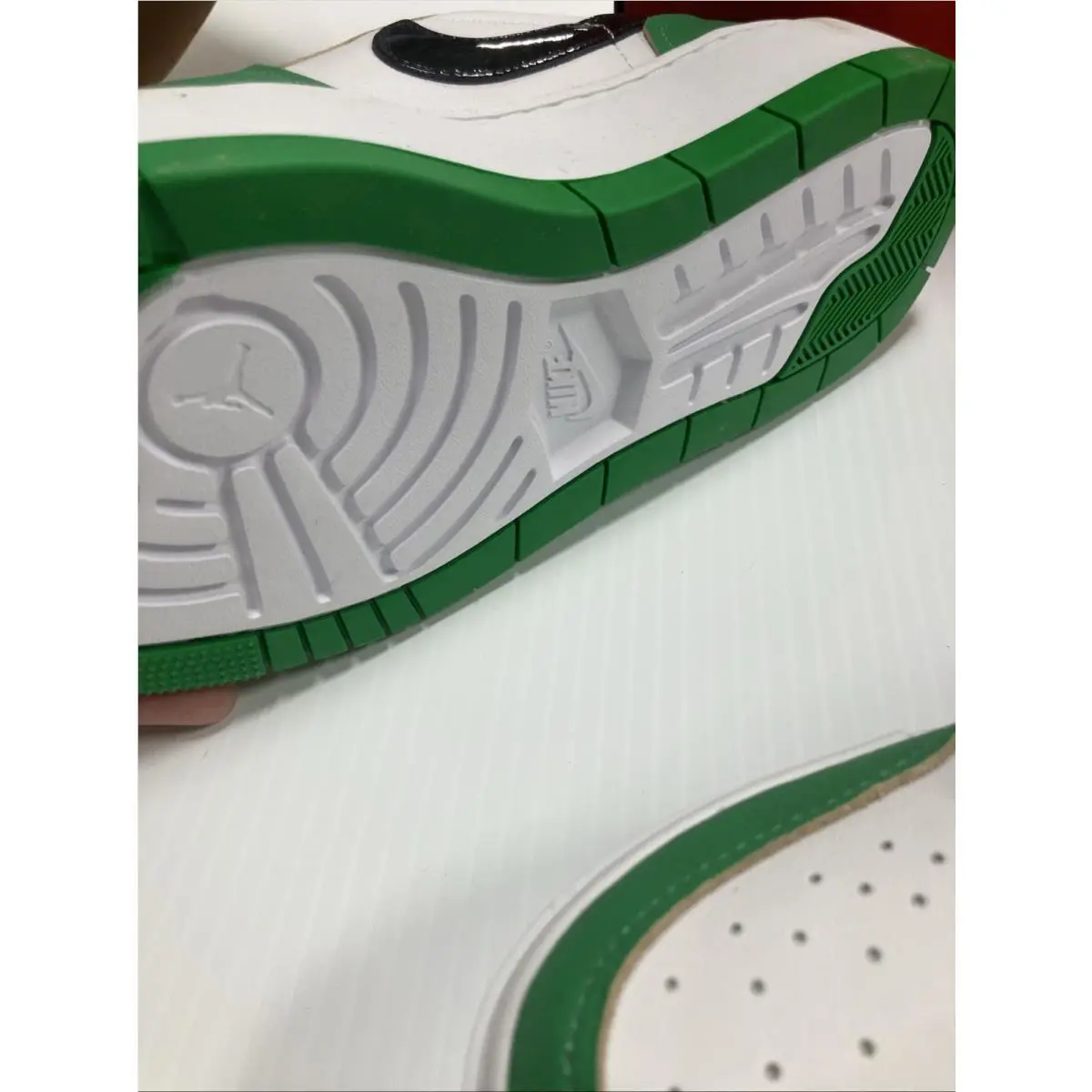 Nike shoes - Air Jordan 1 Elevate Low - DQ8394-301 - Green/White/Black 11