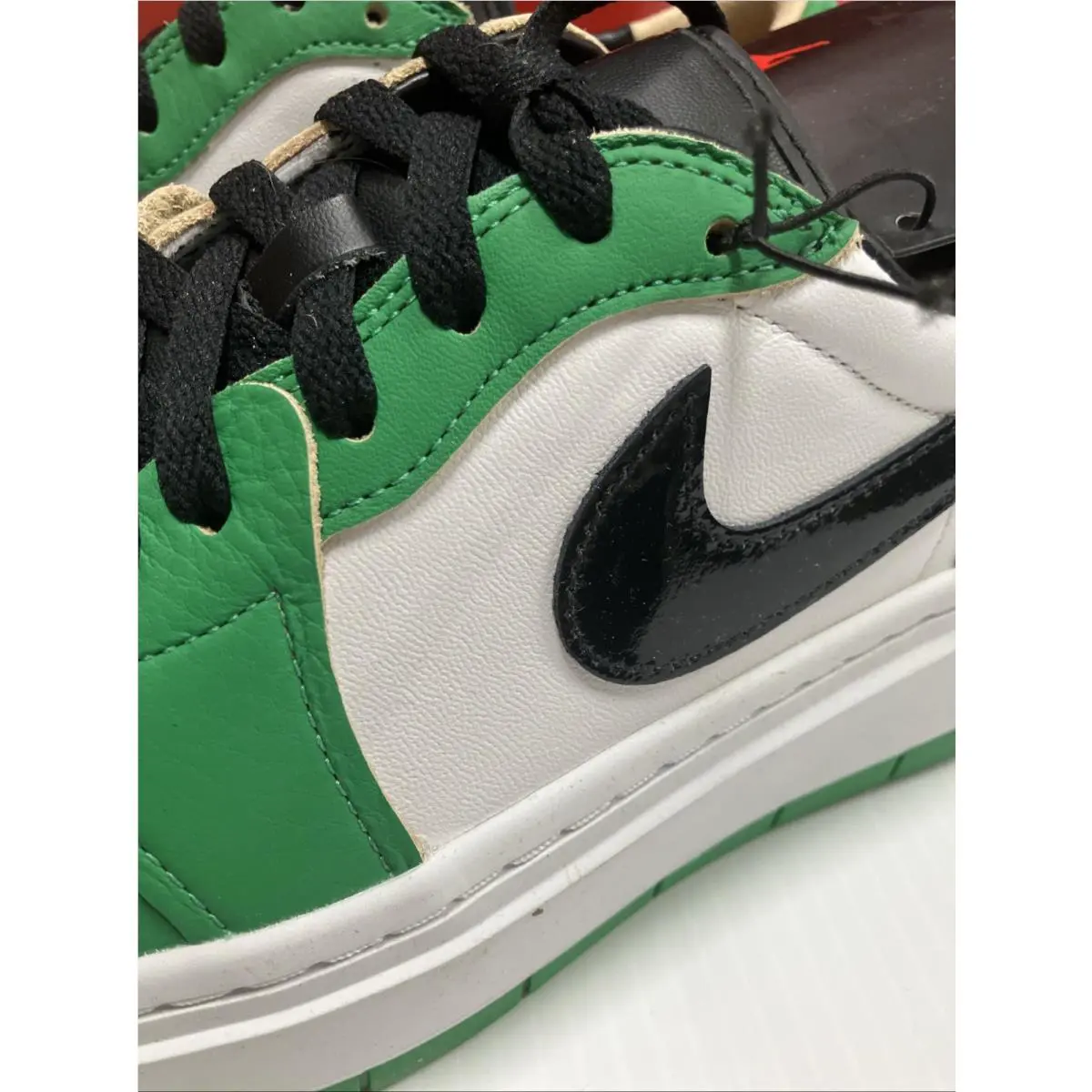 Nike shoes - Air Jordan 1 Elevate Low - DQ8394-301 - Green/White/Black 1